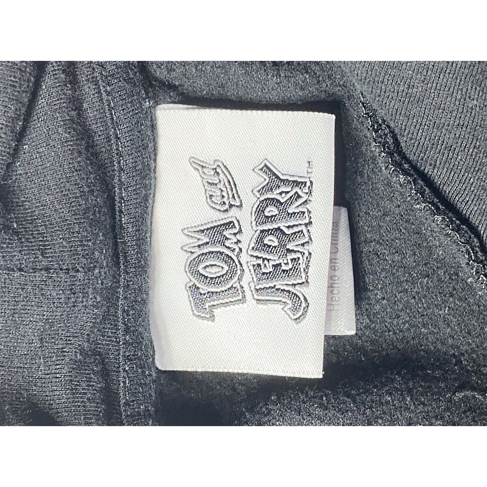 Tom & Jerry Hoodie Mens L Black All Over Graphic Can't Catch Me Cartoon - Picture 6 of 13